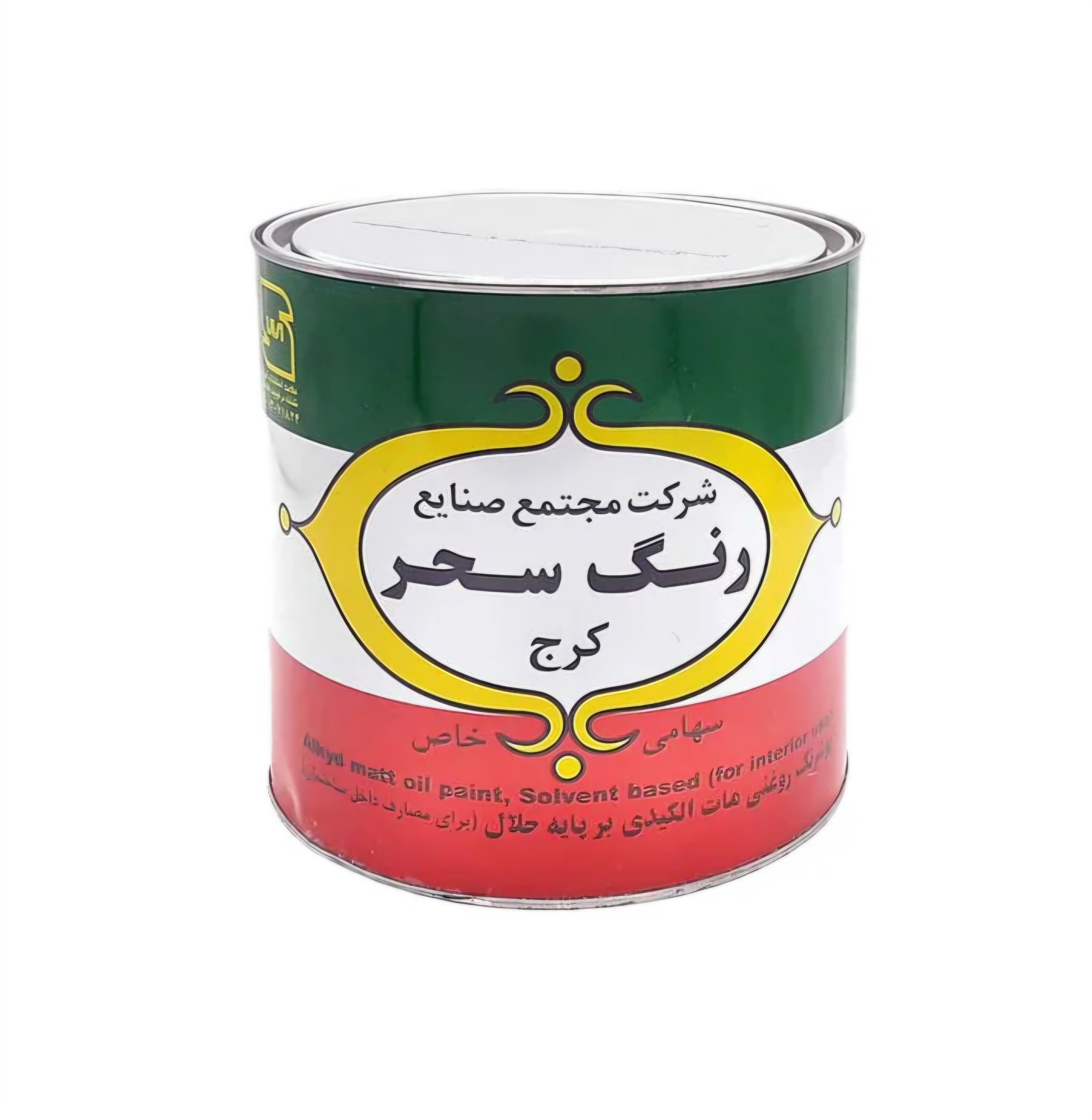 سحر روغنی سفید مات گالن چهار کیلوئی کد ۷۱۱